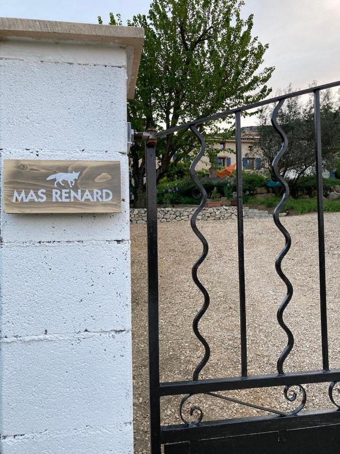 Villa Mas Renard à Beauvoisin  Extérieur photo